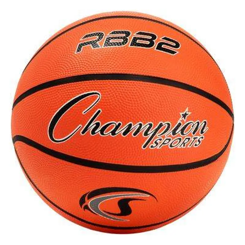 New Champion RBB2 Junior Rubber Basketball 27.5" - Assorted Colors