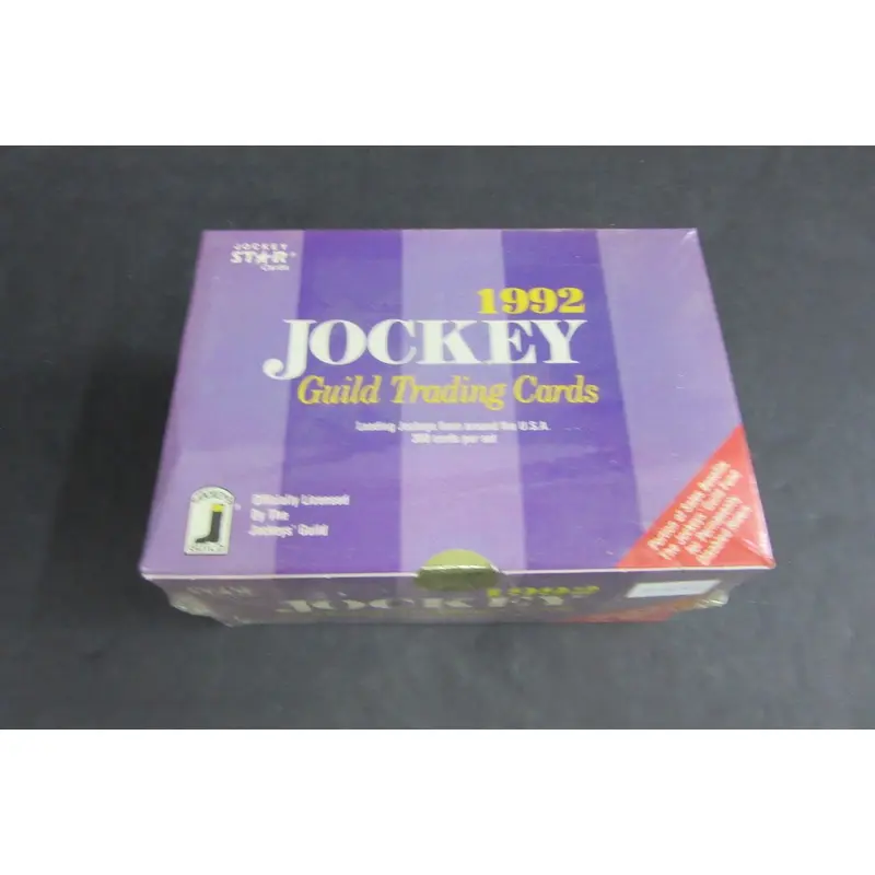 1992 Jockey Star Cards Jockey Guild Cards Factory Set