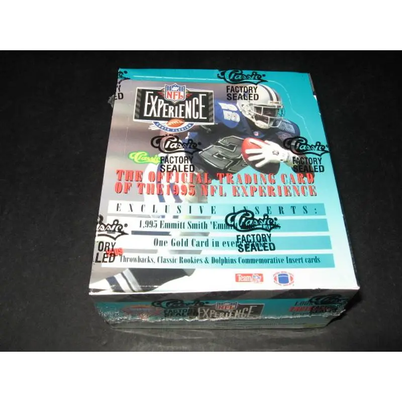 1995 Classic NFL Experience Football Box (Teal)