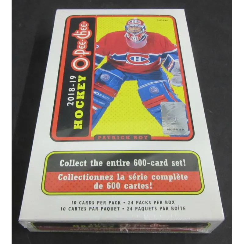2018/19 Upper Deck OPC O-Pee-Chee Hockey Box (Hobby)