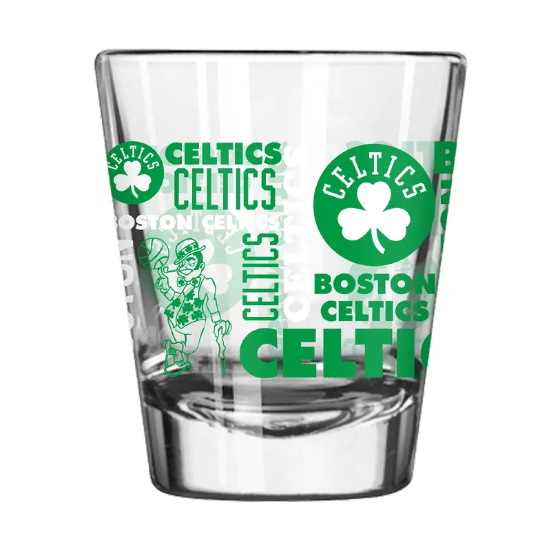 Boston Celtics 2oz Spirit Shot Glass
