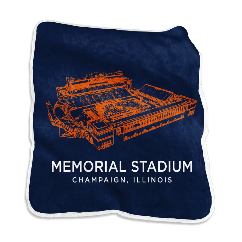 Illinois Alternate Raschel Throw