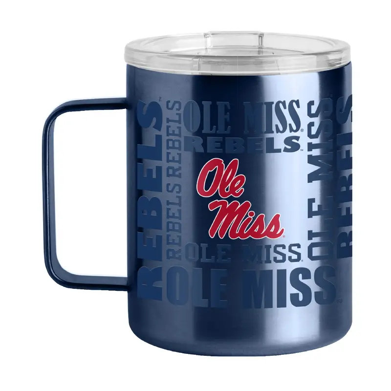 Ole Miss 15oz Replay Stainless Steel Mug