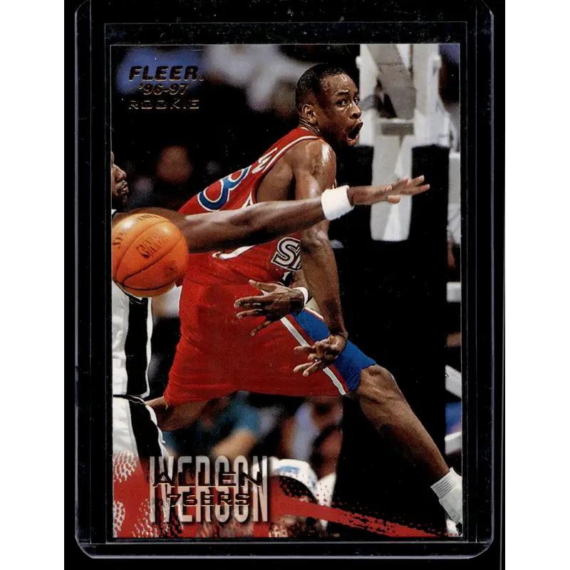 1996-97 Fleer - Allen Iverson #235 RC