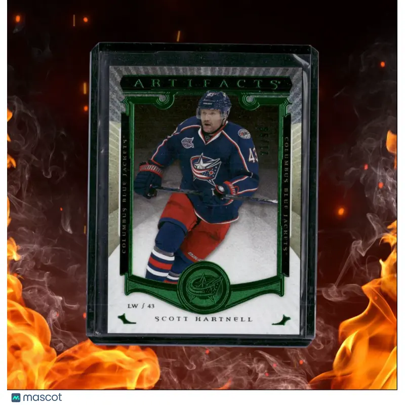2015-16 Upper Deck Artifacts Scott Hartnell Emerald Green 21/99 #24