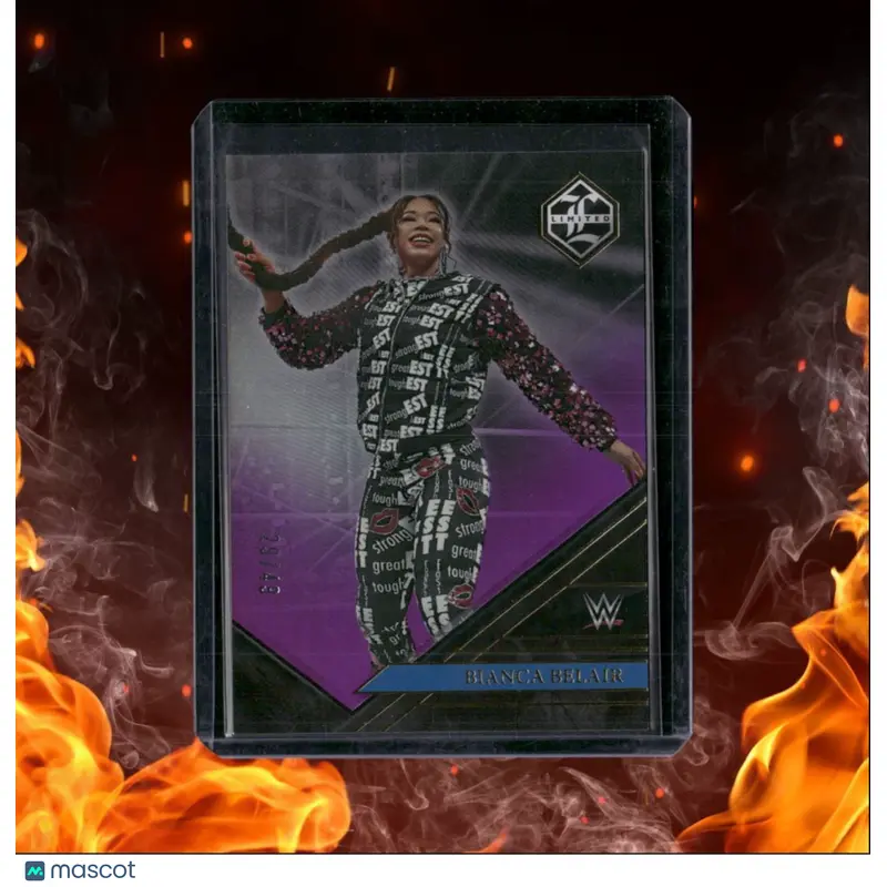 2023 Panini Chronicles Bianca Belair Limited Purple 29/49 #228