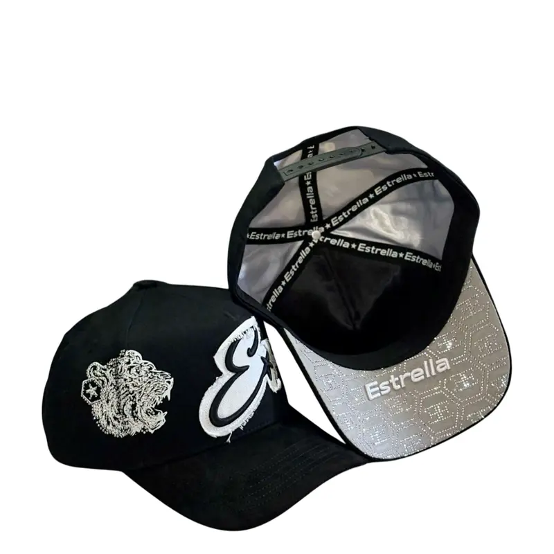 CASHEDOUT MENS BLACK SNAPBACK HAT CASHEDESTAR