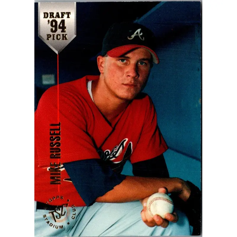 1994 Stadium Club Draft Picks Mike Russell #7