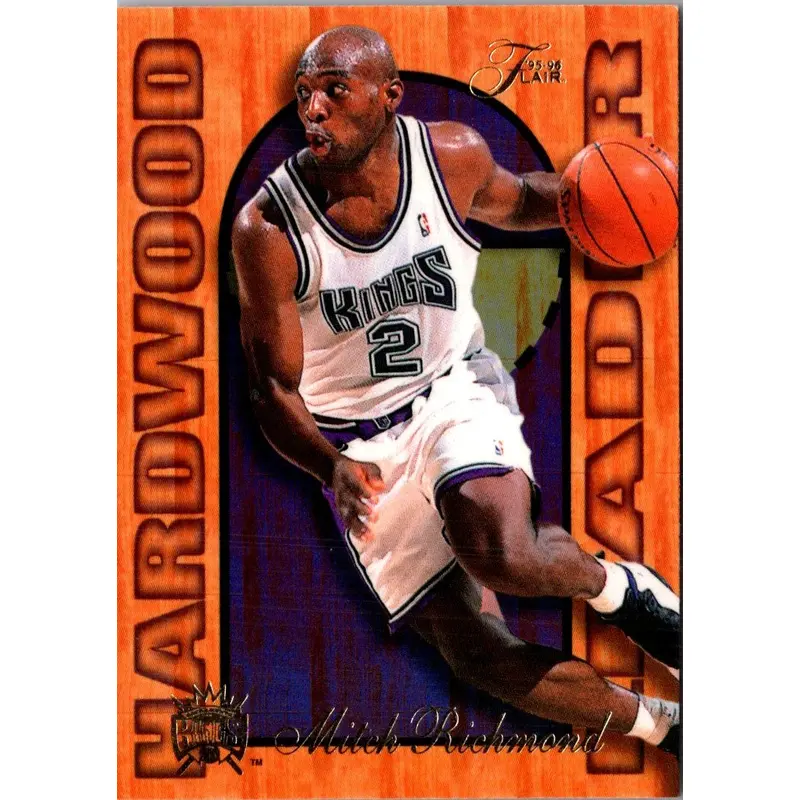 1995 Fleer Flair Hardwood Leader Mitch Richmond #23