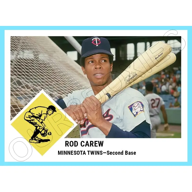 Rod Carew 1963 Fleer Custom Card - 4316
