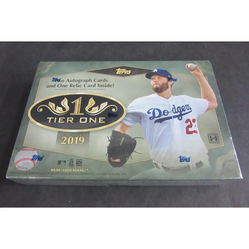 2019 Topps Tier One Baseball Box (Hobby)