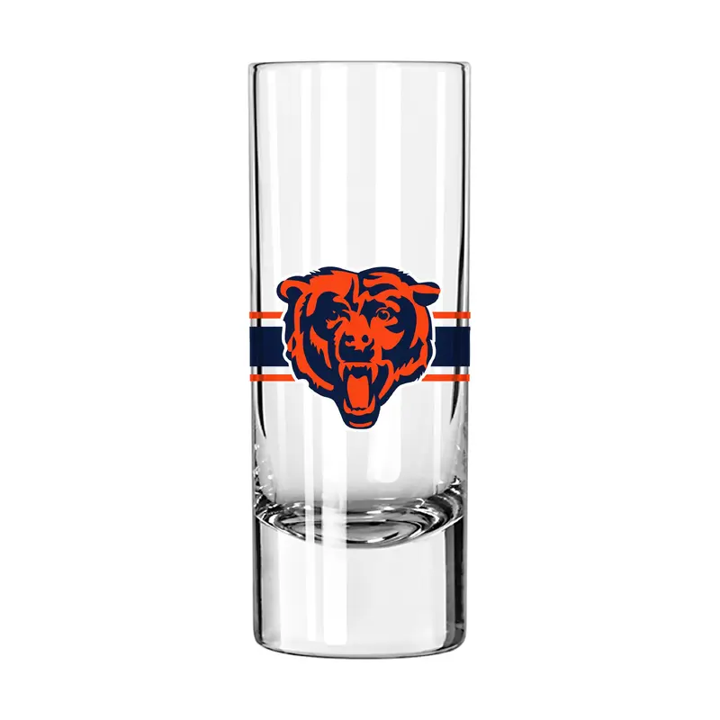 Chicago Bears 2.5oz Stripe Shooter Glass