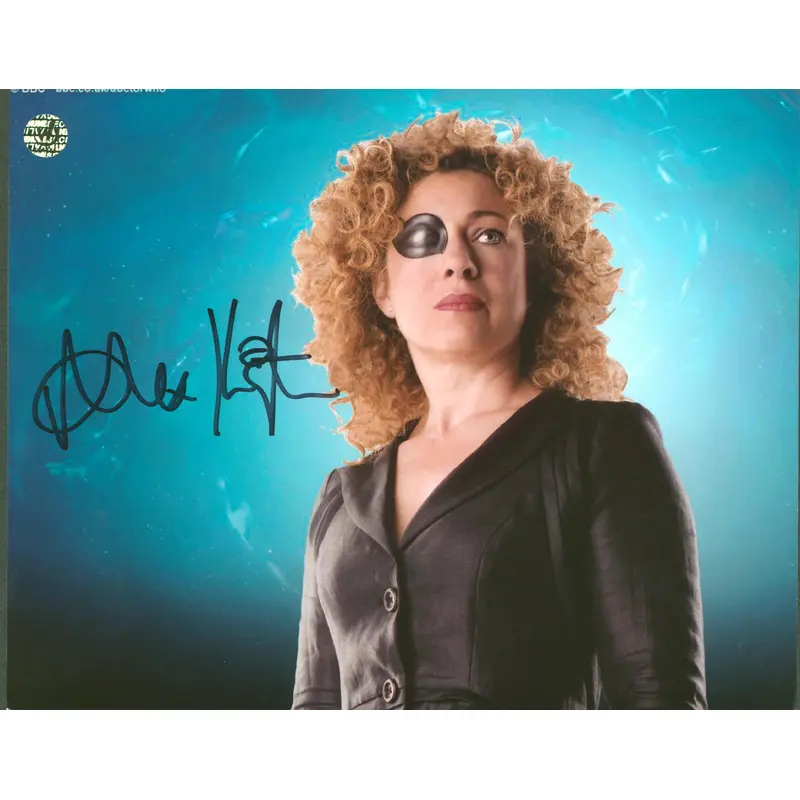 Alex Kingston Doctor Who Authentic Signed 8x10 Photo Wizard World #024455