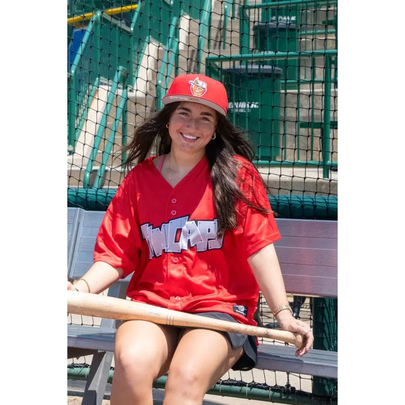 Fort Wayne TinCaps 2025 Adult Turner #5 Red Alt Jersey