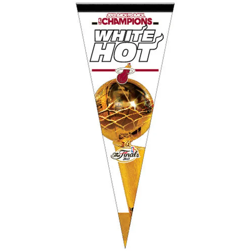 Miami Heat 2013 NBA Champions Commemorative Premium Felt Pennant - Wincraft