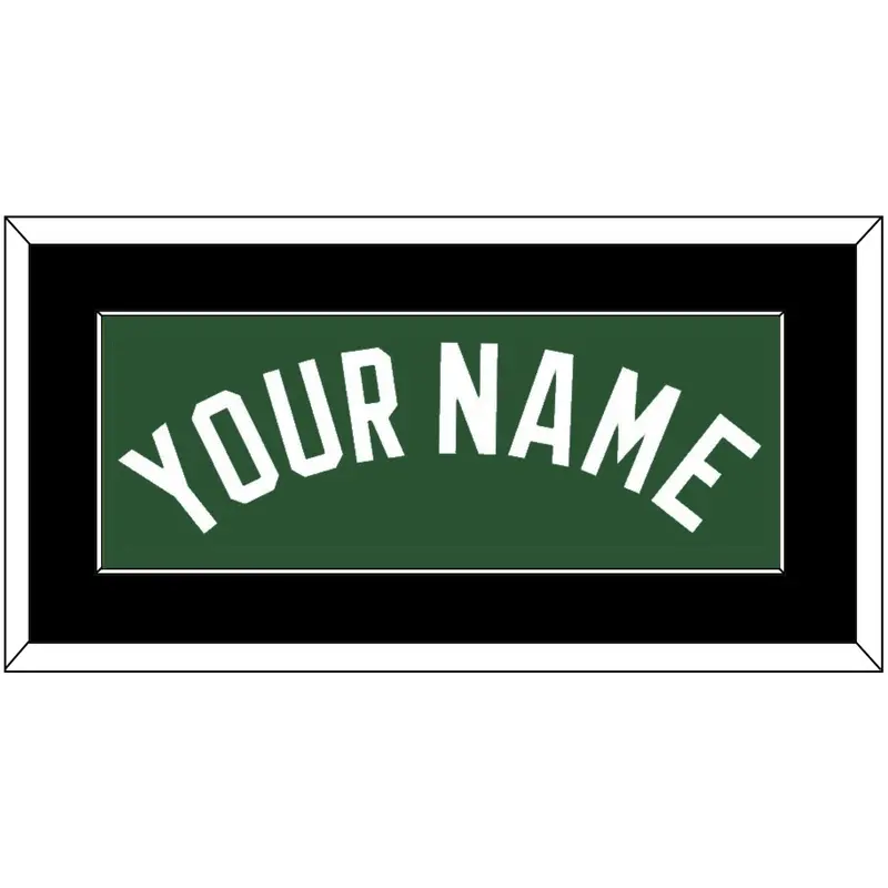 Milwaukee Name - Green Icon - Single Mat 3