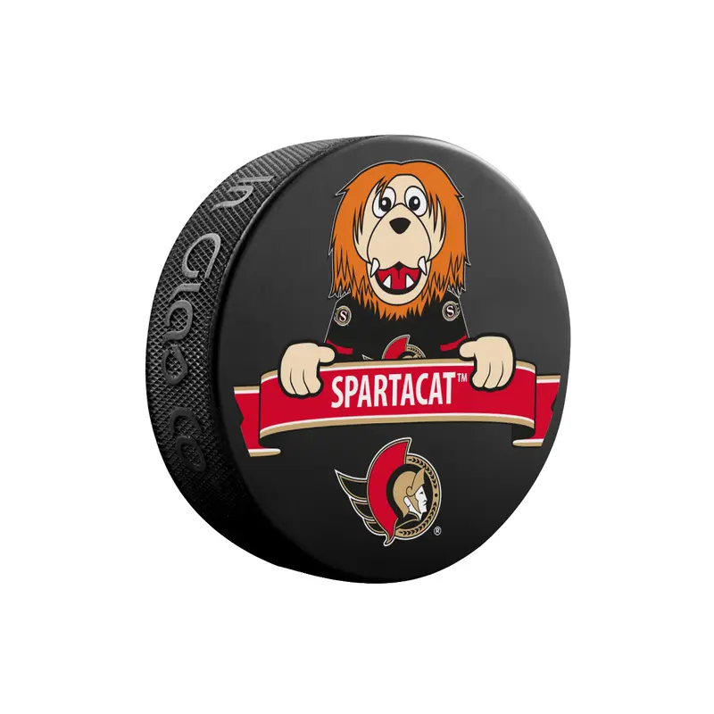 NHL Ottawa Senators Mascot Souvenir Hockey Puck