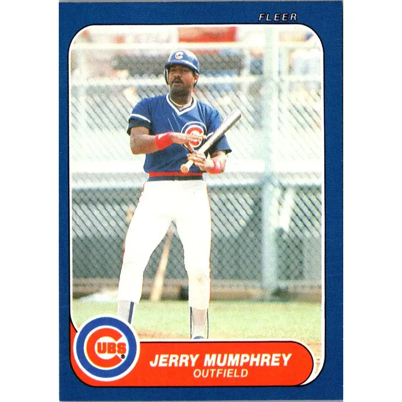 1986 Fleer Update Jerry Mumphrey #U-79