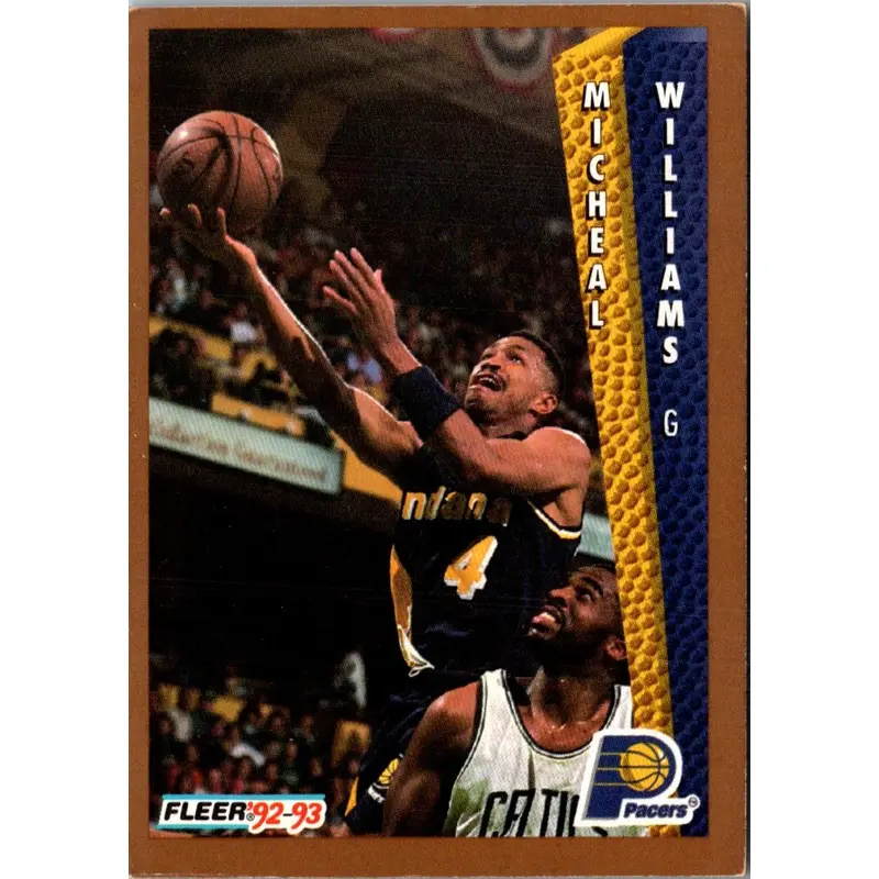 1992 Fleer Micheal Williams #96