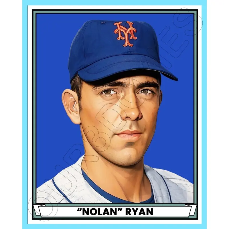 Nolan Ryan 1941 Play Ball Custom Card - 3800