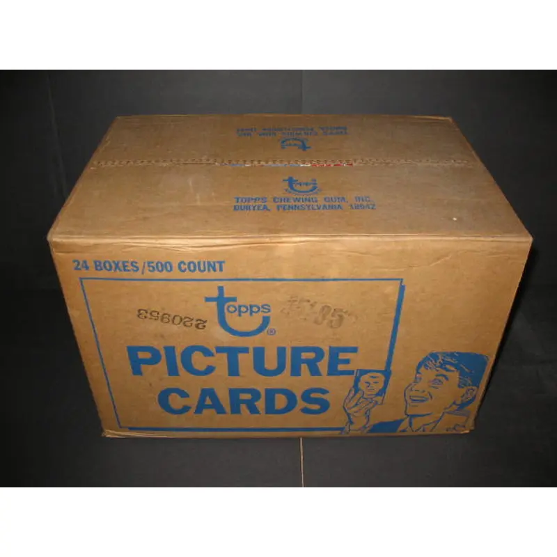 1985 Topps Baseball Vending Case (24 Box) (Sealed)
