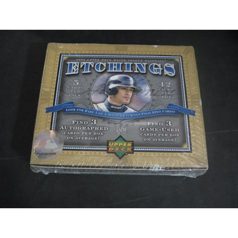 2004 Upper Deck Etchings Baseball Box (Hobby)