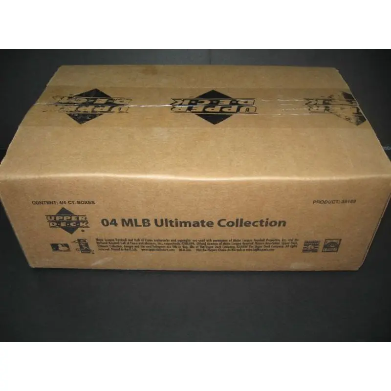 2004 Upper Deck Ultimate Collection Baseball Case (Hobby) (4 Box)