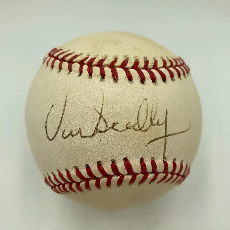 Vin Scully Signed Official National League Baseball JSA COA