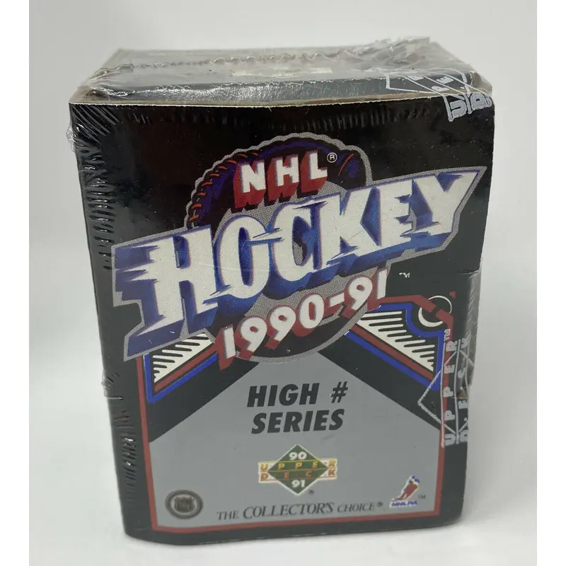 1990-91 Upper Deck Hockey High Number Factory Sealed Set