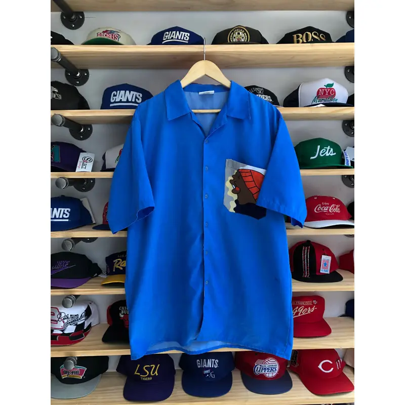 Vintage Platinum Fubu Fat Albert Button Shirt Size L/XL