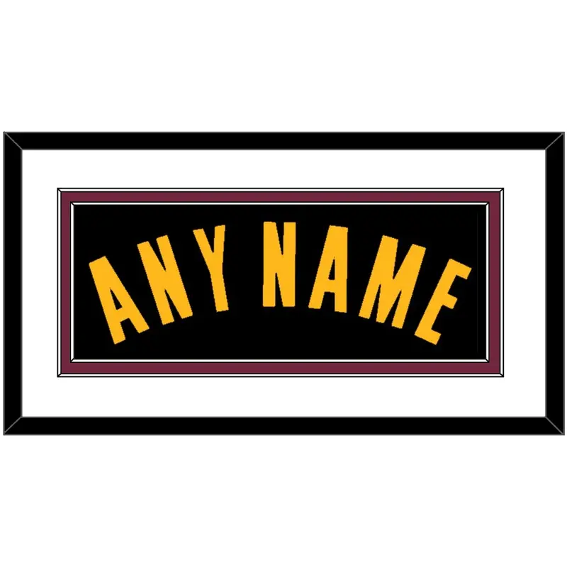 Cleveland Name - Black Pride (2015-2017) - Double Mat 1