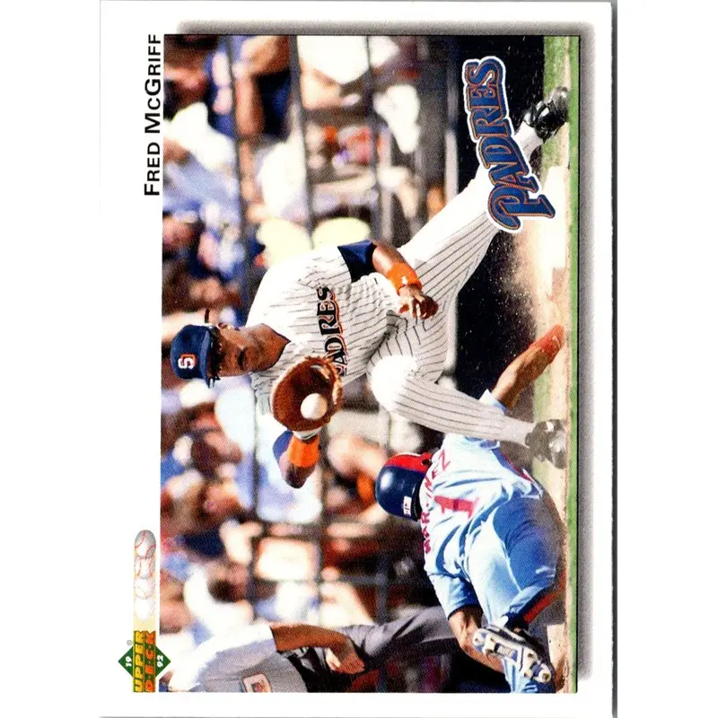1992 Upper Deck Fred McGriff #344