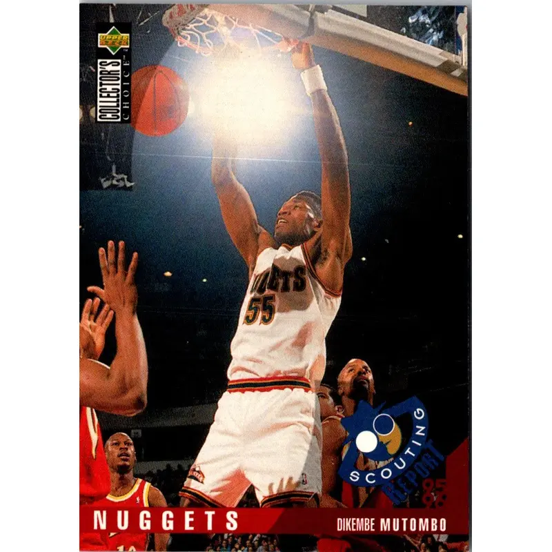 1995 Collector's Choice Japanese Dikembe Mutombo #327