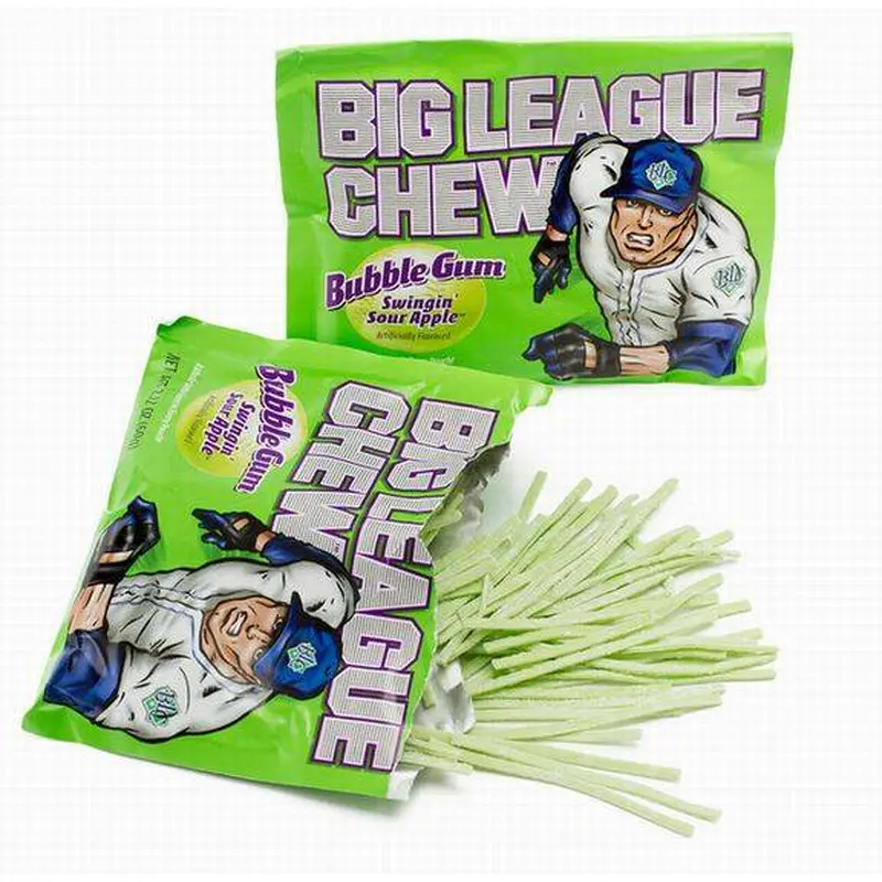Big League Chew Swingin Sour Apple