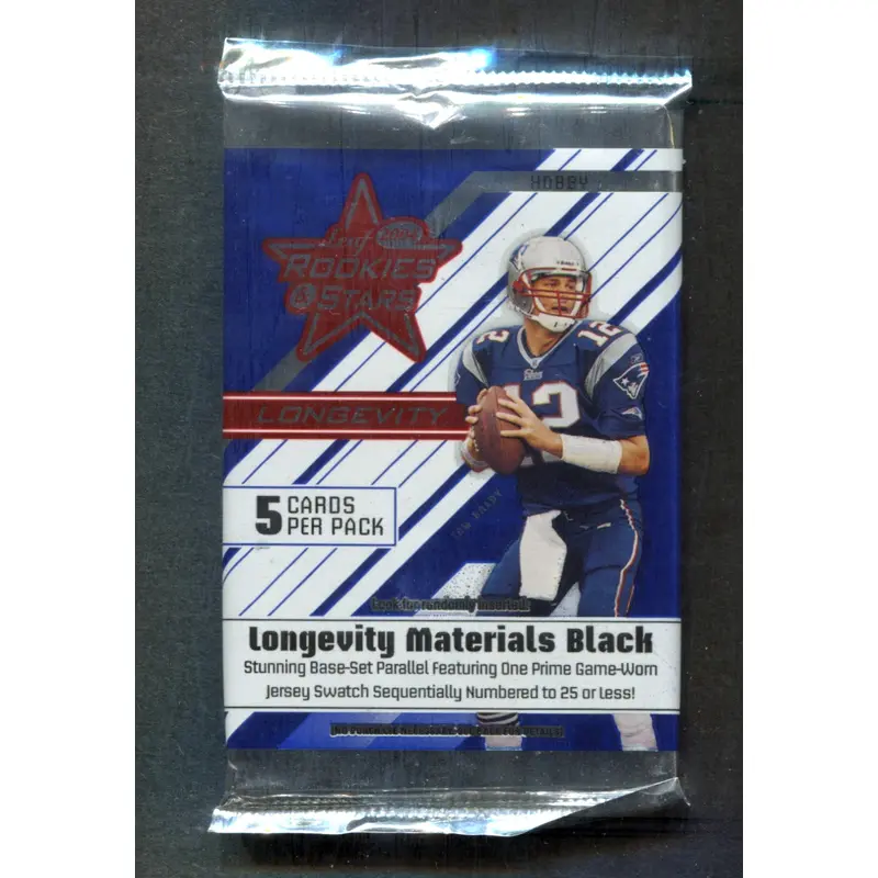 2004 Leaf Rookies & Stars Football Unopened Pack (Hobby) (5)