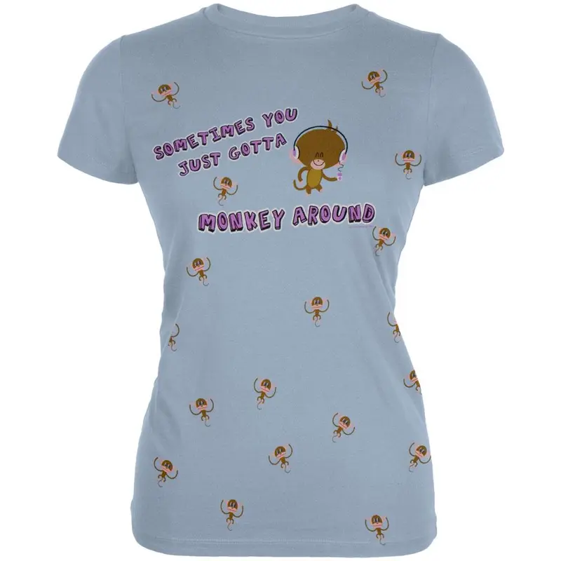 Jimmy - Monkey Around Juniors T-Shirt