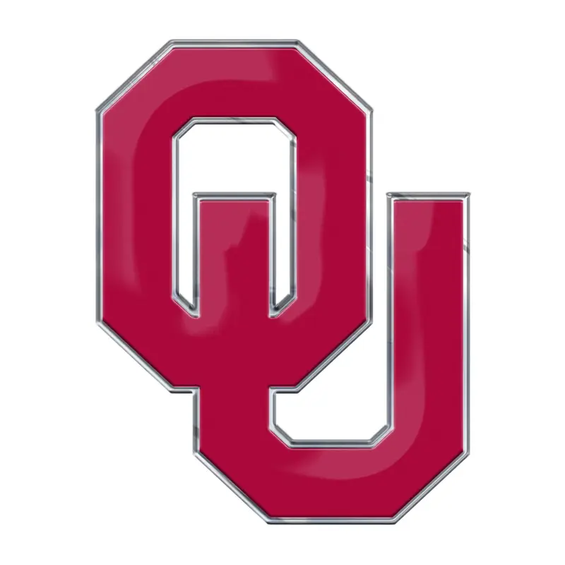 University of Oklahoma Embossed Color Emblem