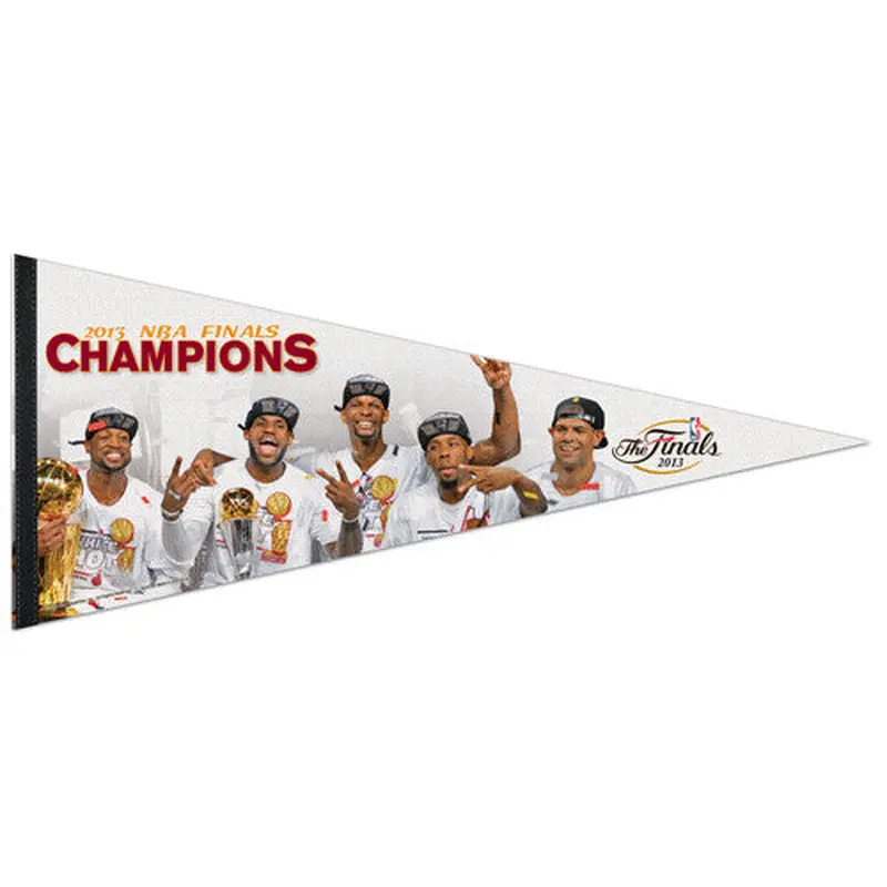 Miami Heat 2013 NBA Champions "Celebration" Premium XL Felt Pennant - Wincraft