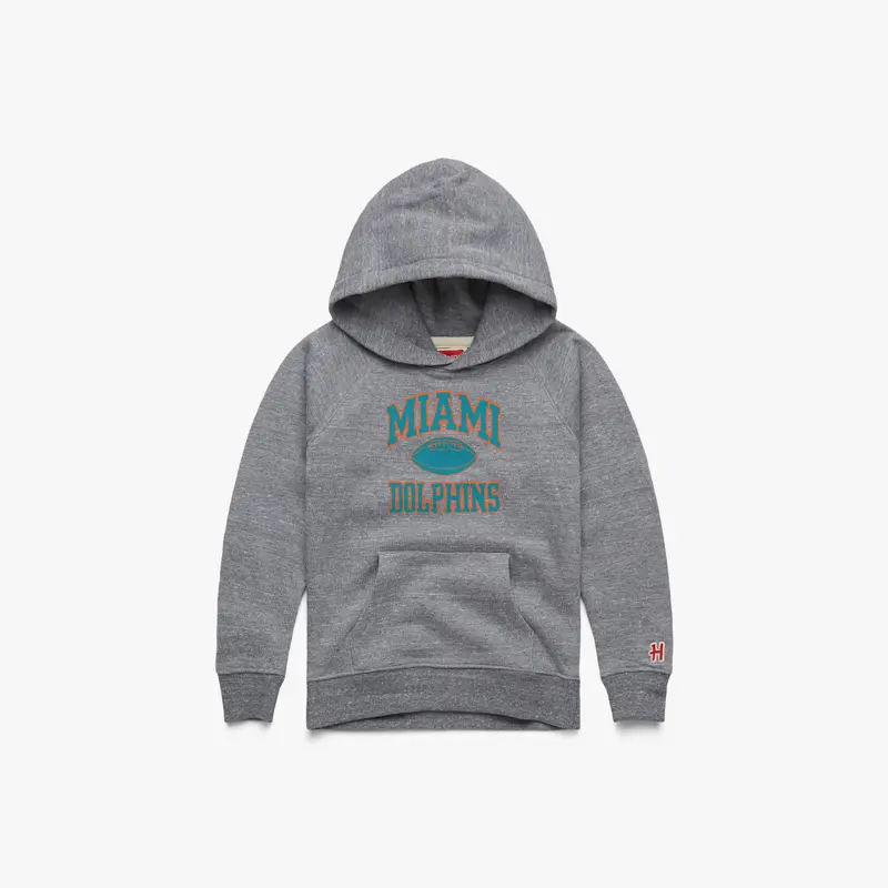 Youth Miami Dolphins Gridiron Hoodie
