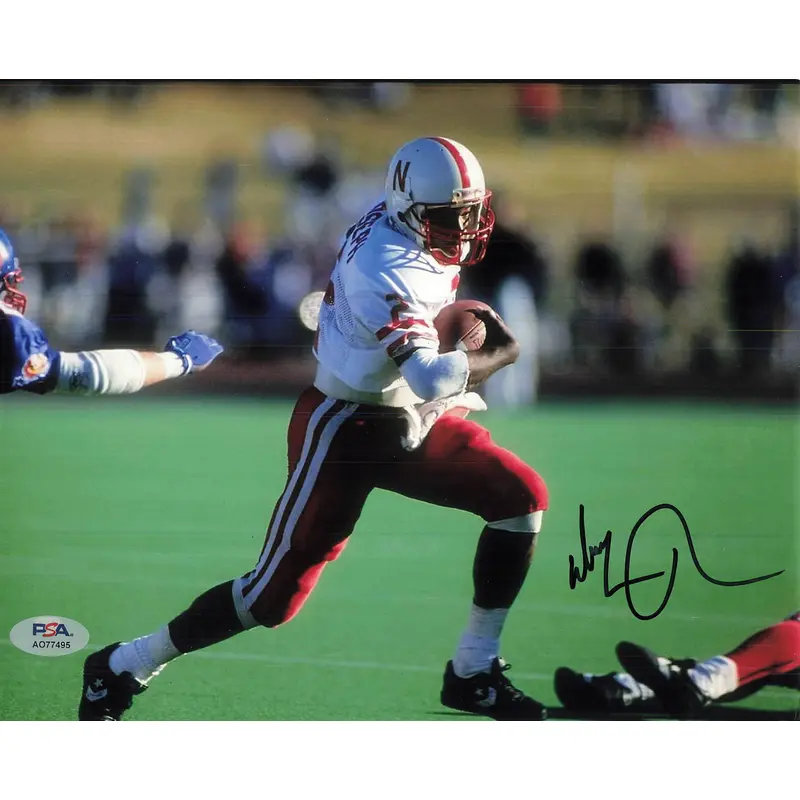 MICKEY JOSEPH signed 8x10 photo PSA/DNA Nebraska Cornhuskers Autographed