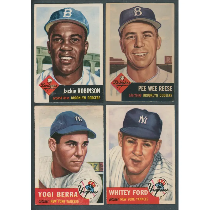 1953 Topps Baseball Near Set (271/274) VG EX (22-002)