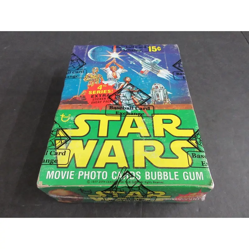 1978 Topps Star Wars Unopened Series 4 Wax Box