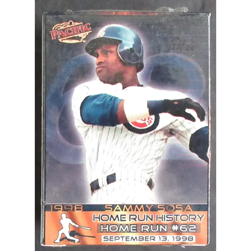 1998 Pacific Baseball Homerun History Factory Set (72)
