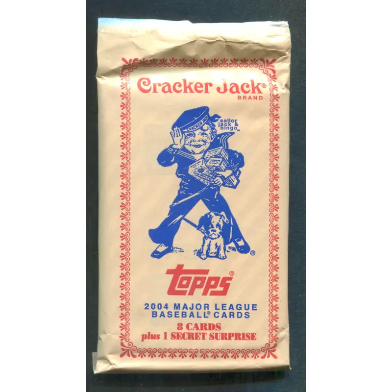 2004 Topps Cracker Jack Baseball Unopened Pack (8)