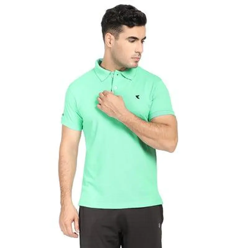 Kronos Cotton Polo All Seasons | Men's | Sea Green | KIBI Sports