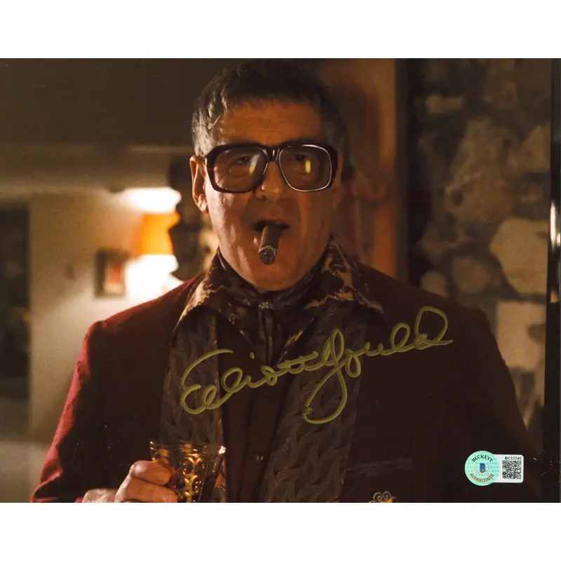 Elliott Gould Ocean's 11 Authentic Signed 8x10 Horizontal Photo BAS 4