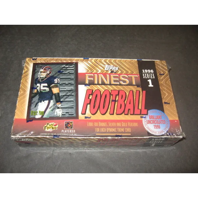 1996 Topps Finest Football Series 1 Box (Hobby) (24/4)