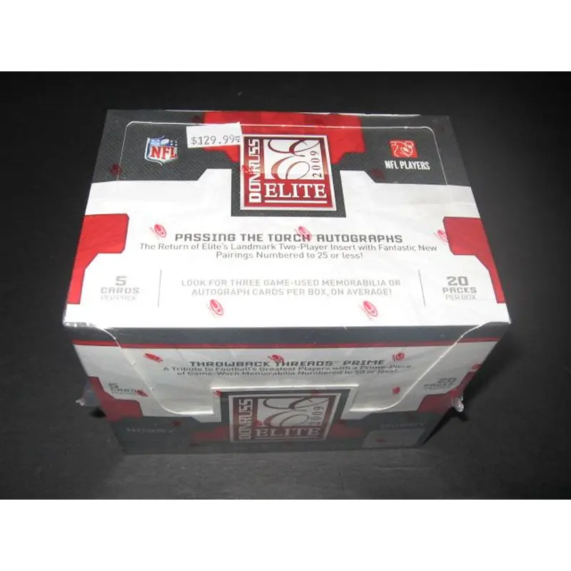 2009 Donruss Elite Football Box (Hobby) (20/5)