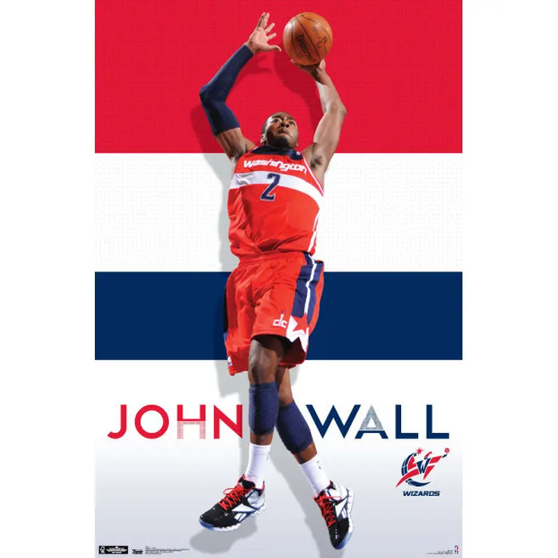 John Wall "Wizardry" Washington Wizards Poster - Trends International