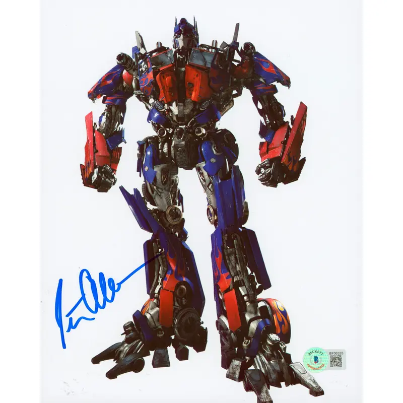 Peter Cullen Transformers Authentic Signed 8x10 Photo Autographed BAS #BF06328